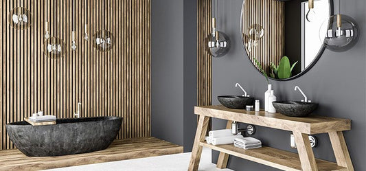 Créez une ambiance loft dans votre salle de bain avec une vasque en béton 