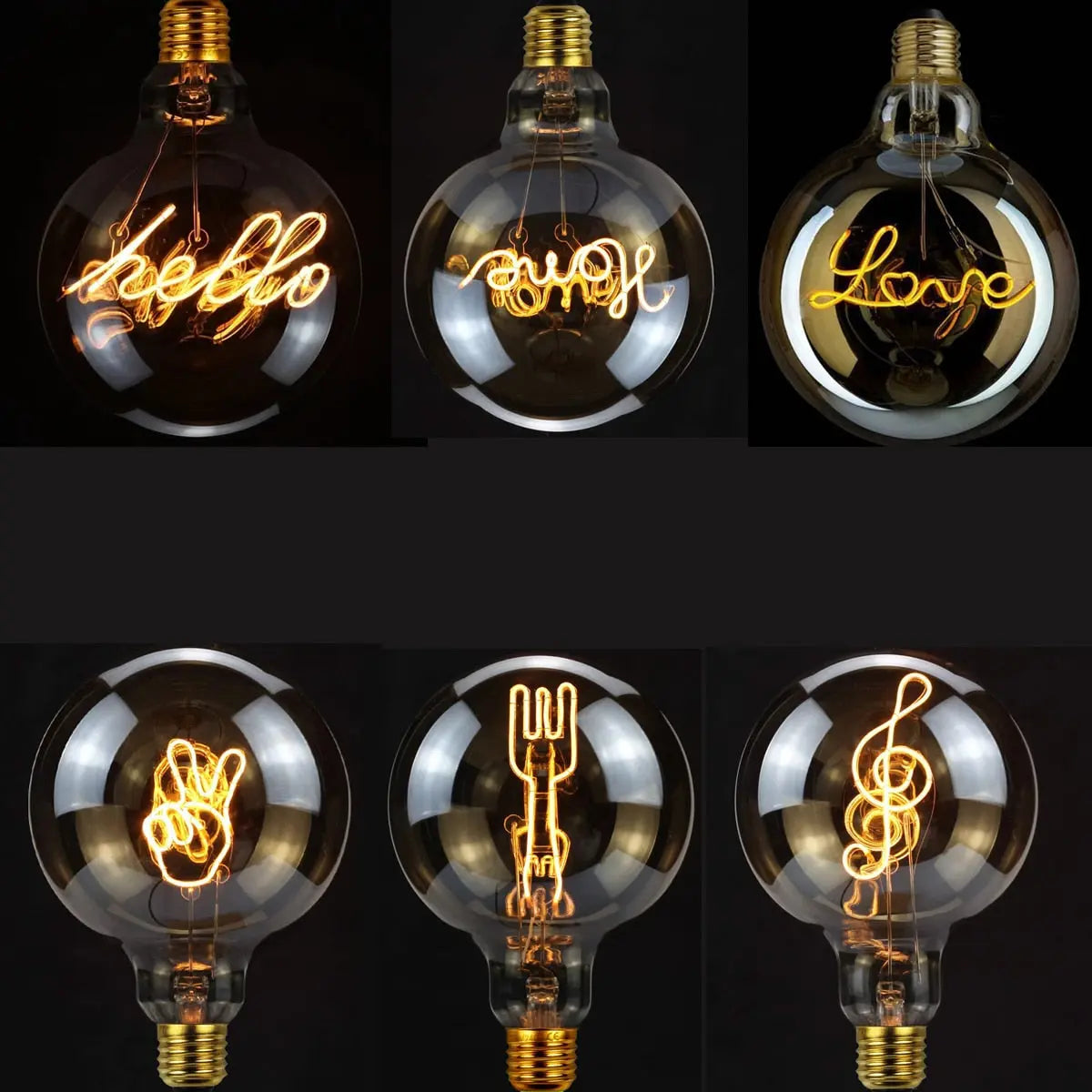 Ampoule rétro Edison à filament LED I décoration vintage industrielle Industris.fr