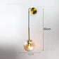 Applique verre nordique boule LED - Luminaire moderne Industris.fr