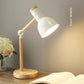 Lampe de Bureau Nordique Simple en Bois - Lampes de Table Créative