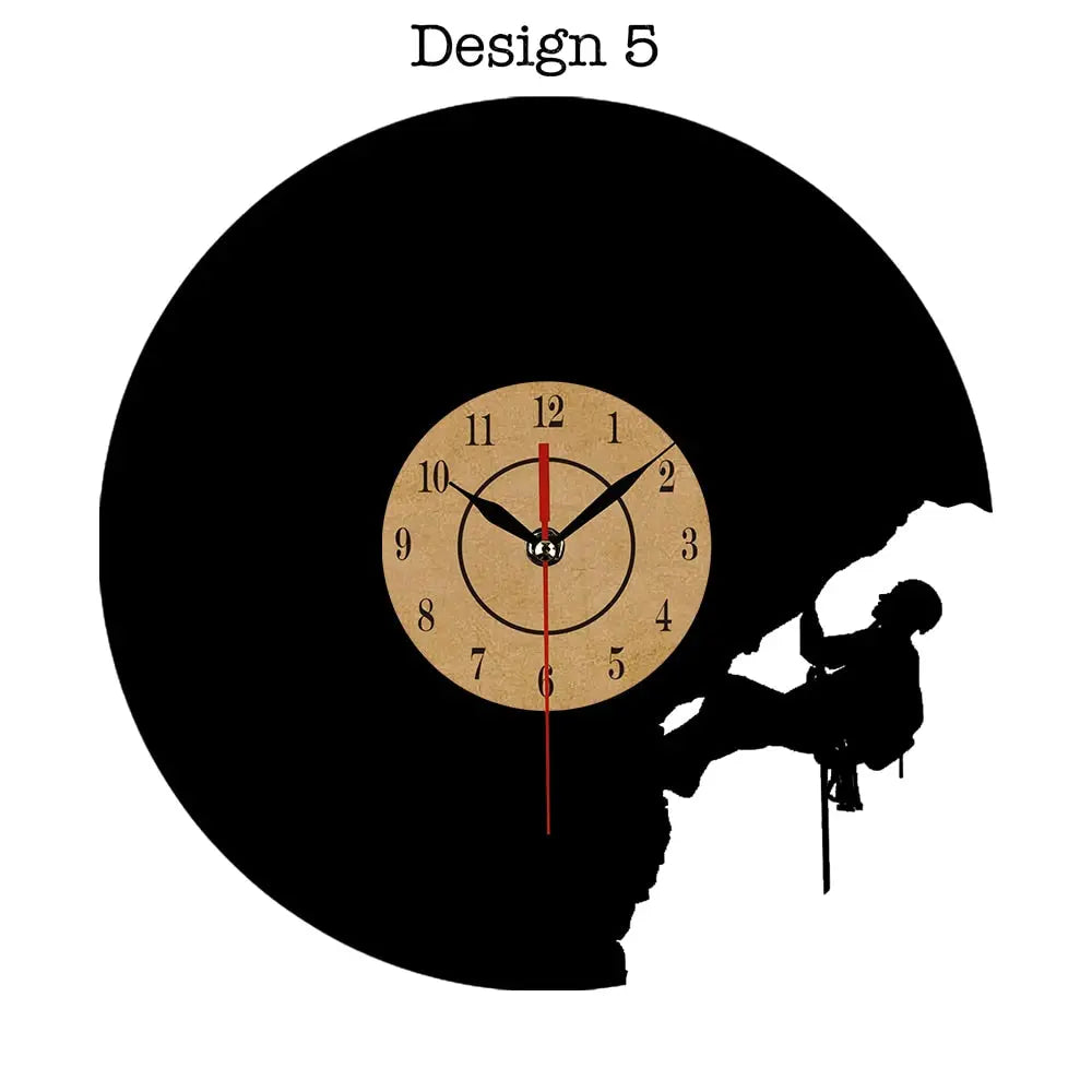 Disque vinyle Horloge Murale Design Moderne Art CD Industris.fr