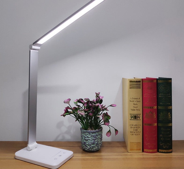 Lampe de bureau à diodes LED SMART – Hansa: avec fonction de chargement  USB, intensité lumineuse variable