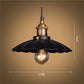 Lampe suspendue en fer noir Vintage I style industriel nordique Industris.fr
