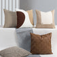 Juste de coussin en cuir style nordique, taie d'oreiller décorative pour la maison, salon, 45x45cm Industris.fr
