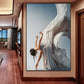 Toile de danse moderne pour fille Ballet, décoration murale Industris.fr