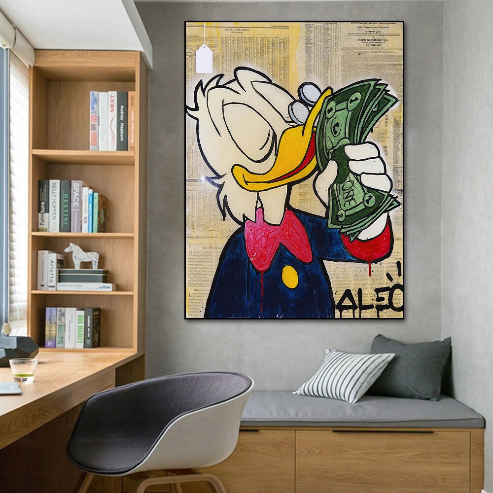 Nos peintures sur toile Disney Donald Duck Industris.fr