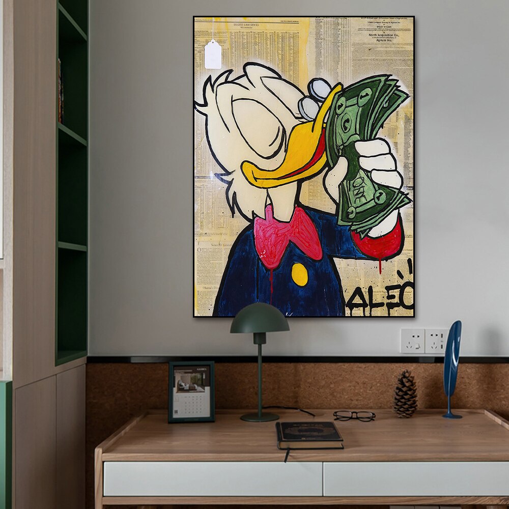 Nos peintures sur toile Disney Donald Duck Industris.fr