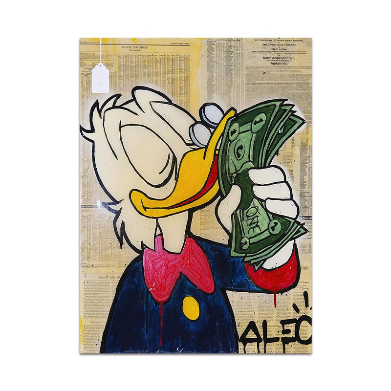 Nos peintures sur toile Disney Donald Duck Industris.fr